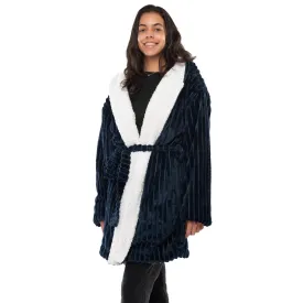 Striped Sherpa Robe
