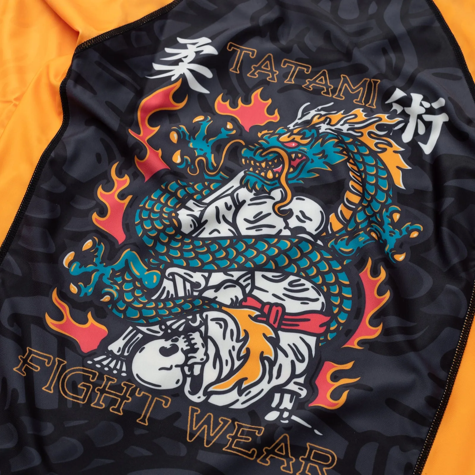Tatami Azure Dragon Women's Long Sleeve Rash Guard