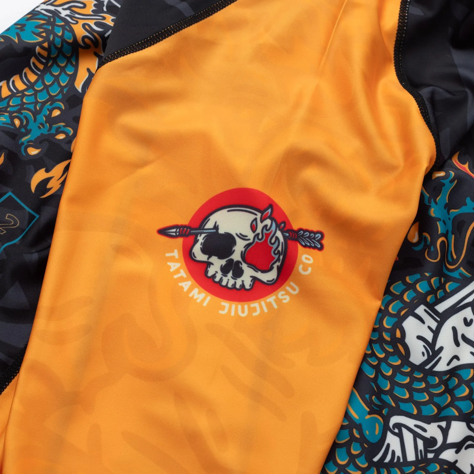 Tatami Azure Dragon Women's Long Sleeve Rash Guard