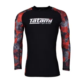 Tatami "Renegade Red Camo" Long Sleeve Rash Guard