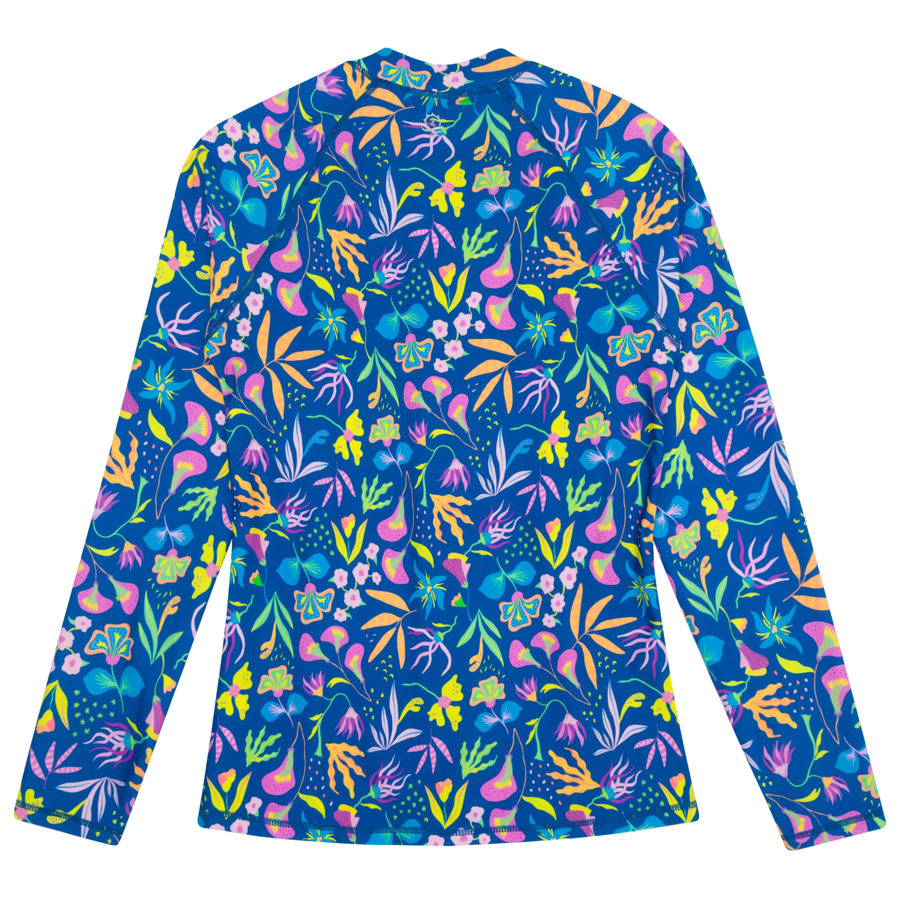Women's Long Sleeve Rash Guard with Pockets | "Tropadelic"