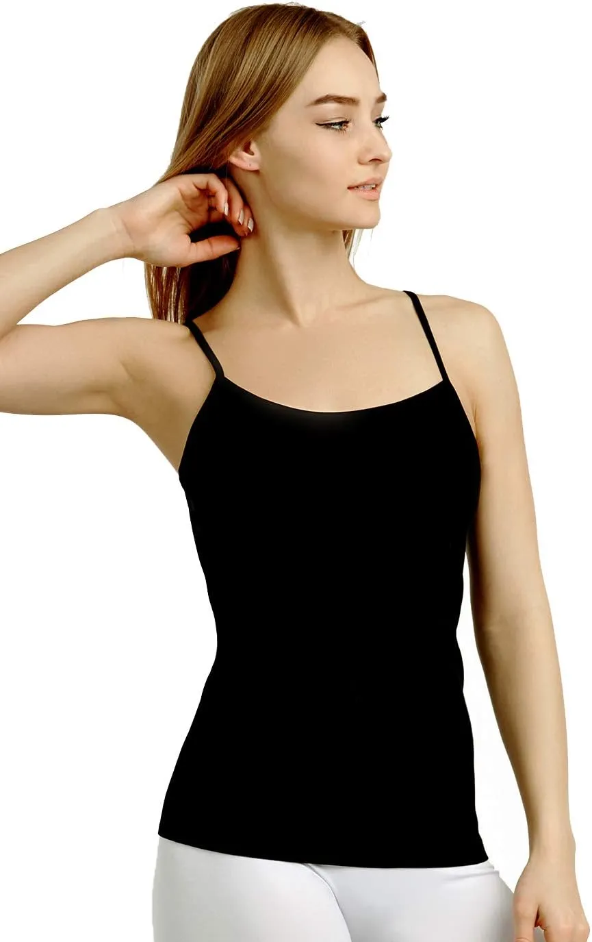 Women's Seamless Poly Camisole Regular and Plus Size