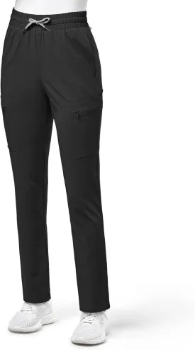 WonderWink Women's High Waist Slim Leg Pant